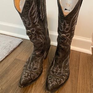 Old Gringo Hitchcock Boots - Like new